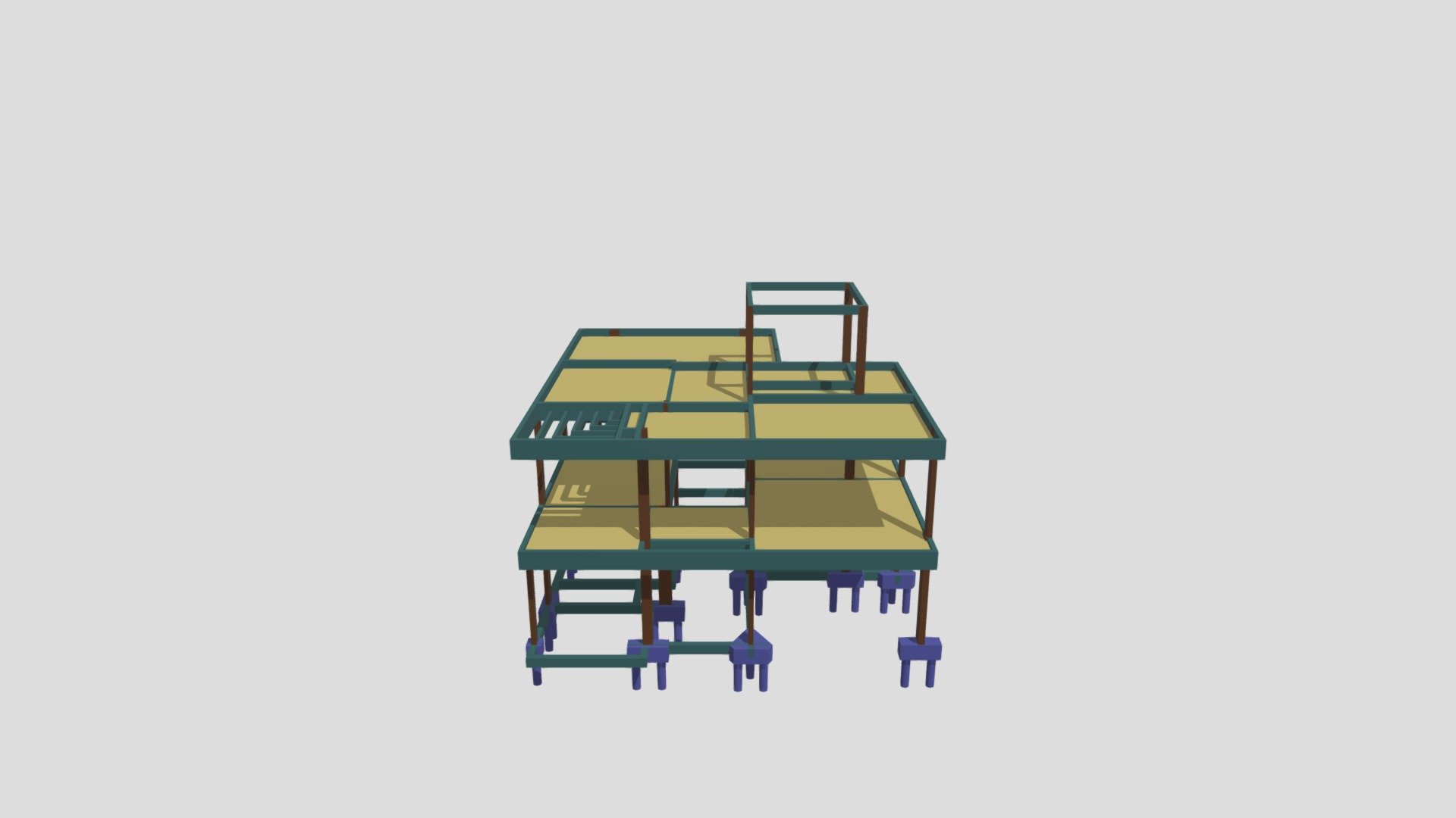 Modelo 3D Residência GB - Alphaville I
