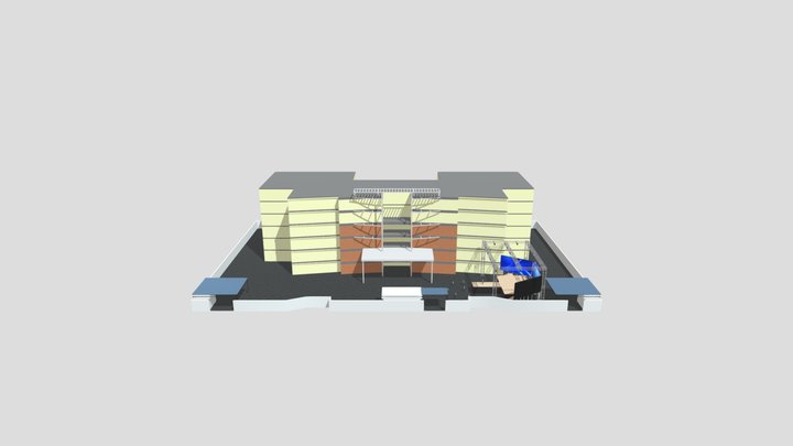 VD Stage Design 3D Model