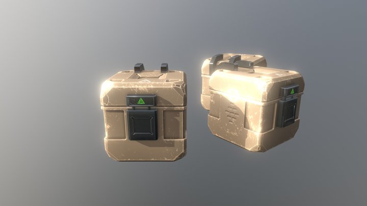 Sci Box 2 3D Model