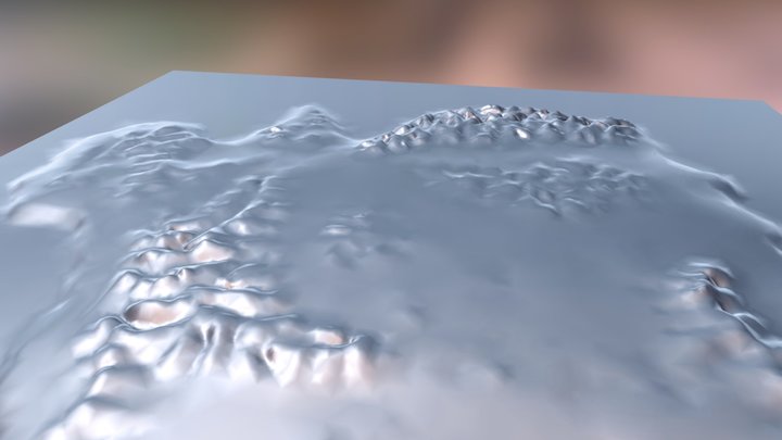 Vaelhad Before Water Erosion 3D Model