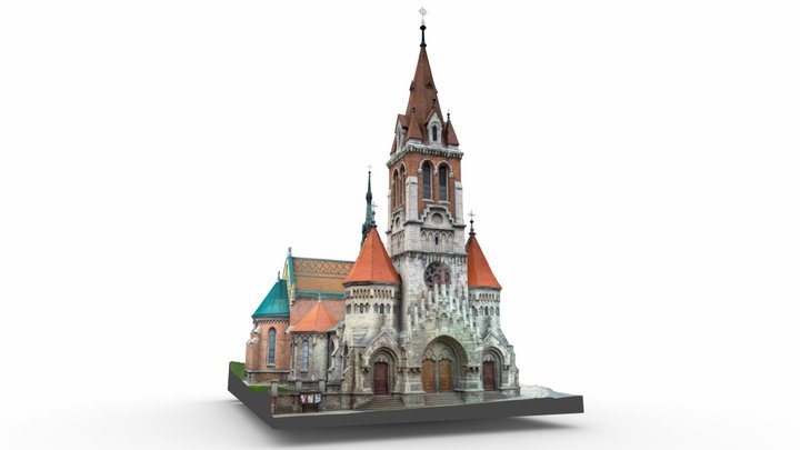 Church of Saint Stanislaus 3D Model