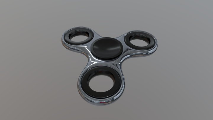 Chrome Fidget Spinner