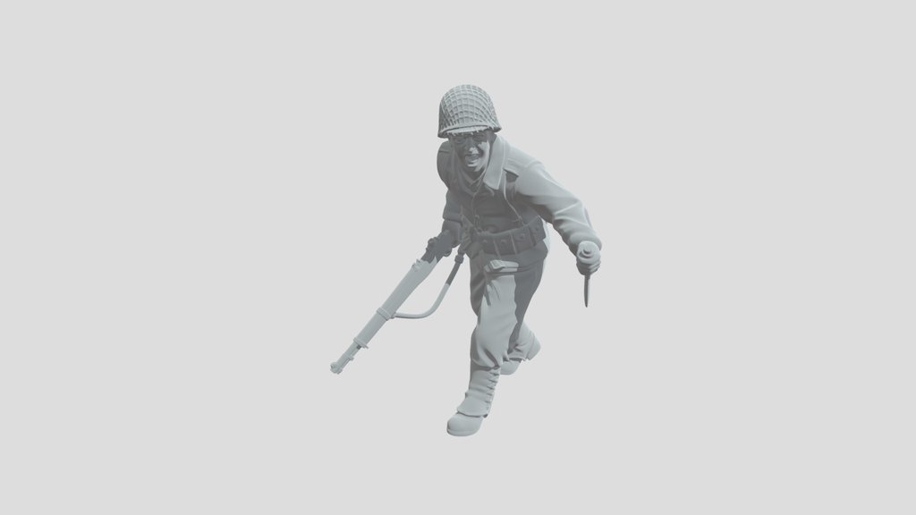 Charging Soldier