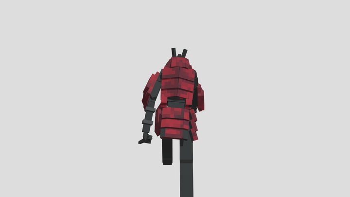 Samurai 3D Model