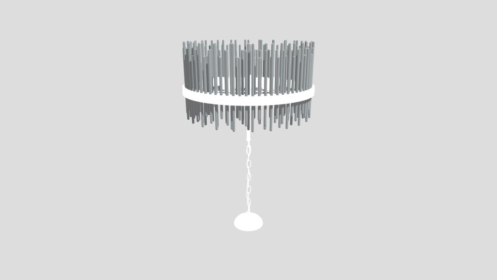 Glass Bars Chandelier