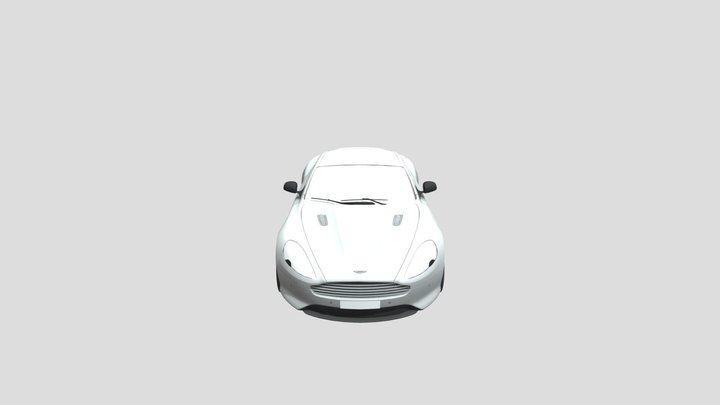 Aston martdb9-game-animation-iclone-unreal-unity 3D Model