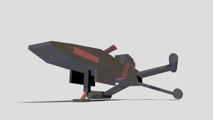 Battlecruser 3D Model