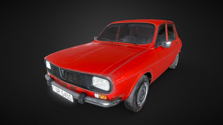 Dacia 1300 LowPoly