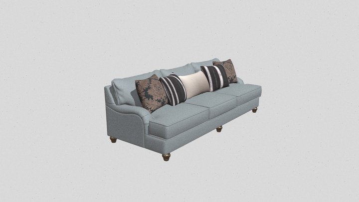 Beautiful Sofa 3D Model