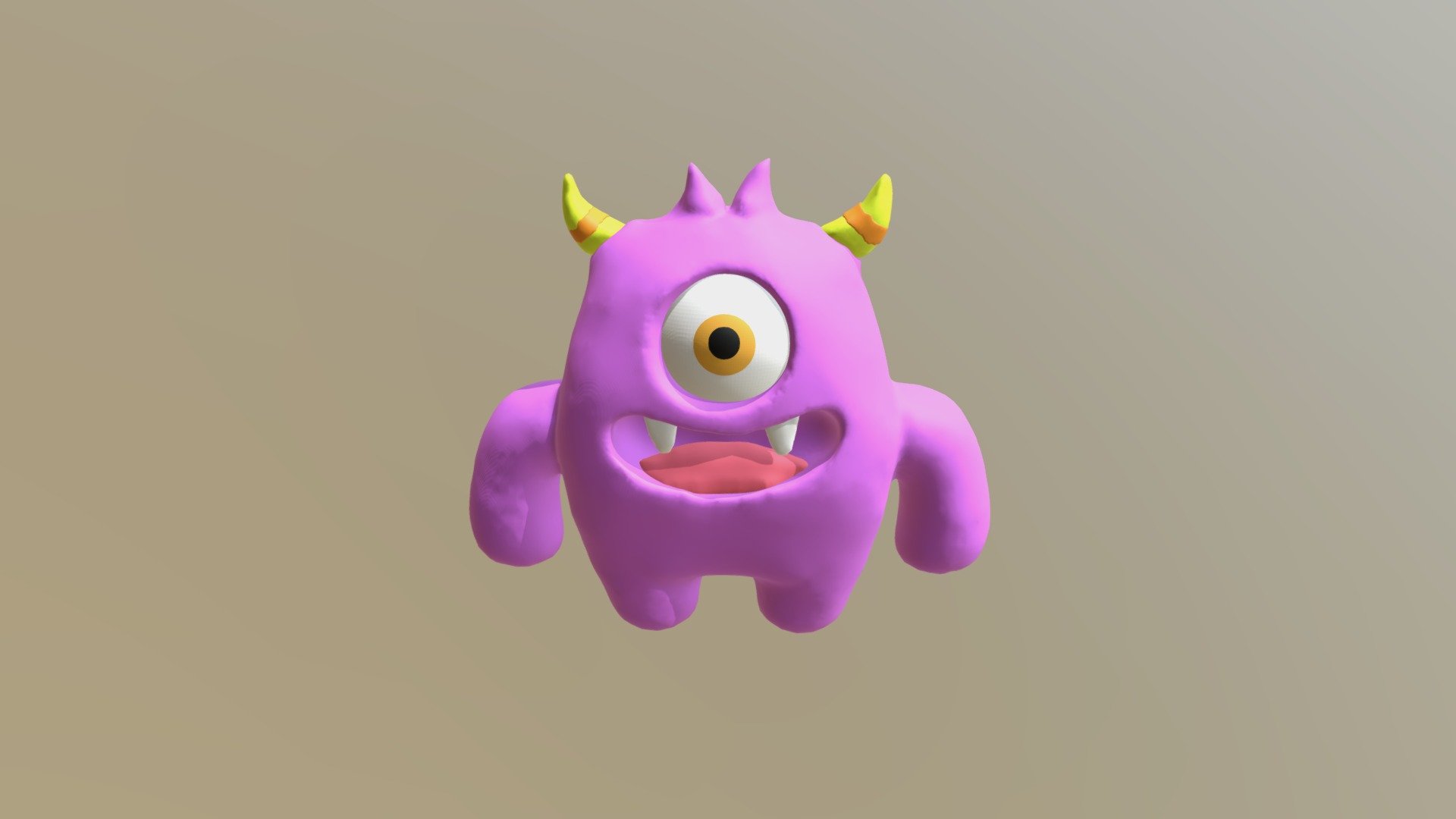 Monster Smiles - 3D model by bagusarya [563ec0b] - Sketchfab