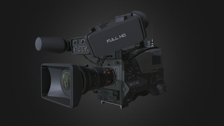 Camera 3D Model