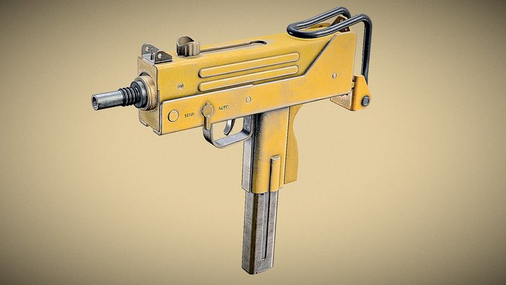 mac-10 3D Model