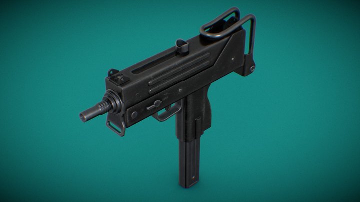 mac-10 3D Model