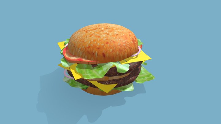 hamburger – Modelo 3D gratuito STL
