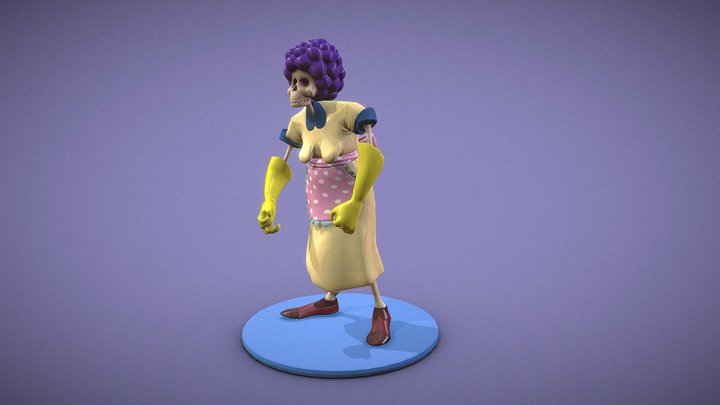Dead Granny - HEAJ 3D Model