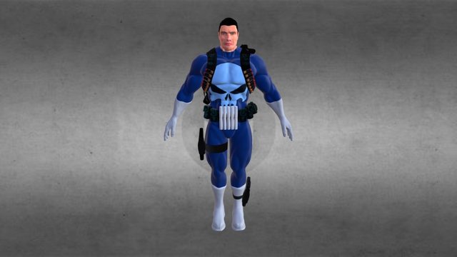 THE PUNISHER 3D Model