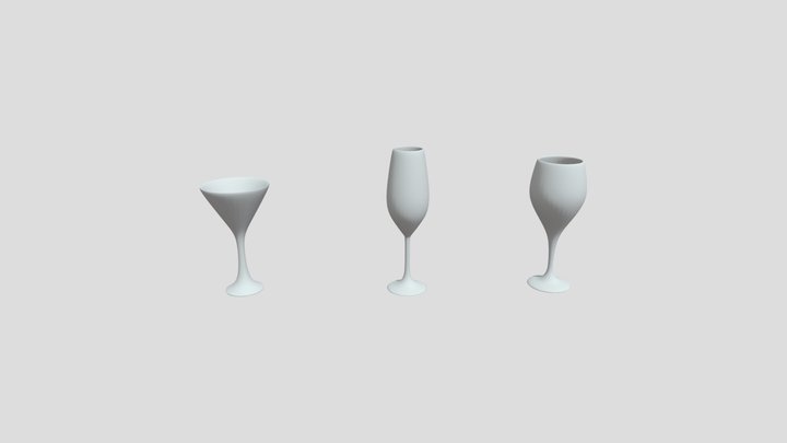 Glasses 3D Model