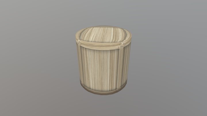 Cylinder Box 3D Model