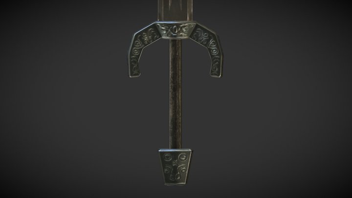 A Sword 3D Model