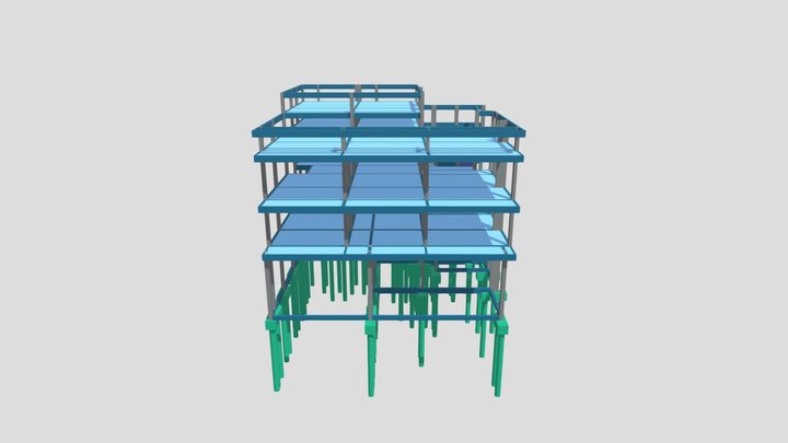 MALHA 3D - PREDIO MOZAR