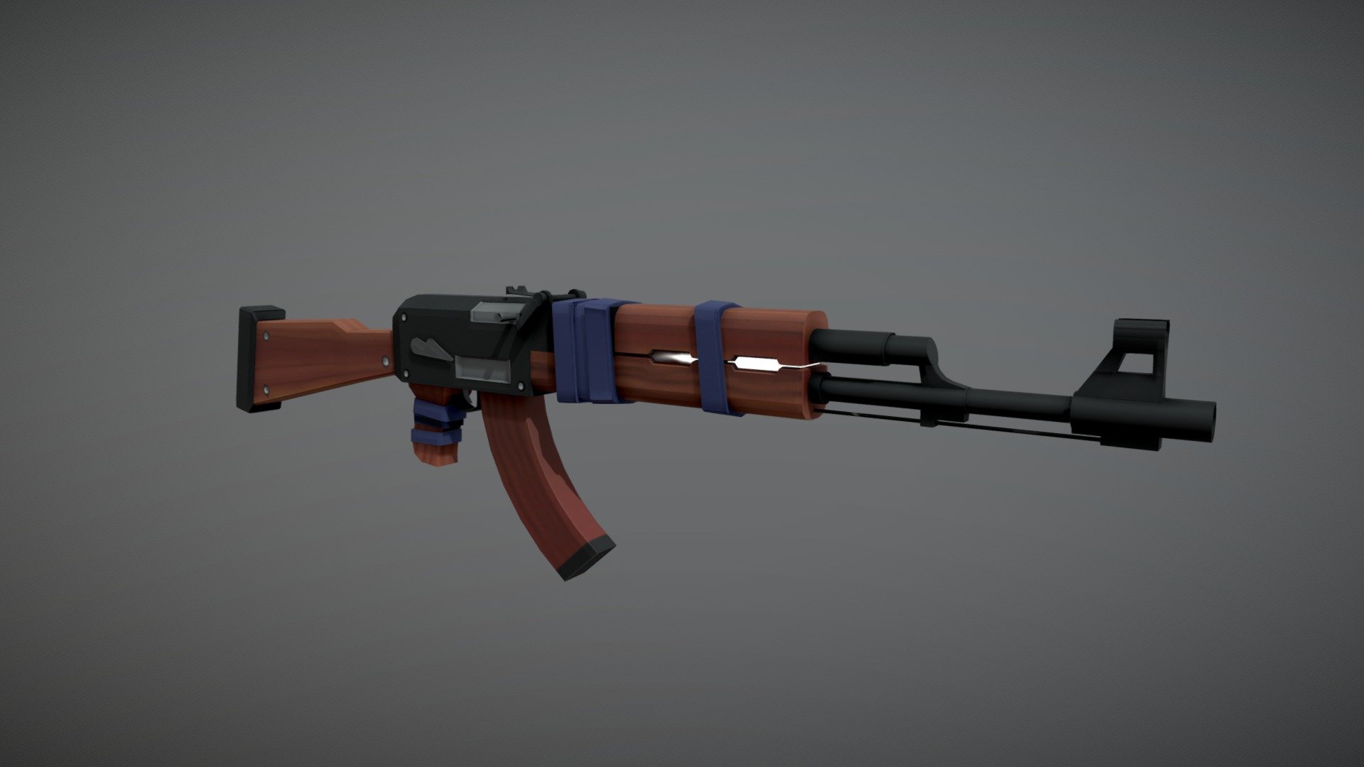 Ak47 - 3D model by yobyabu [5644f12] - Sketchfab