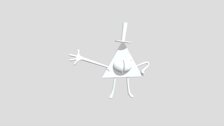 Bill_cipher_statue (2) 3D Model