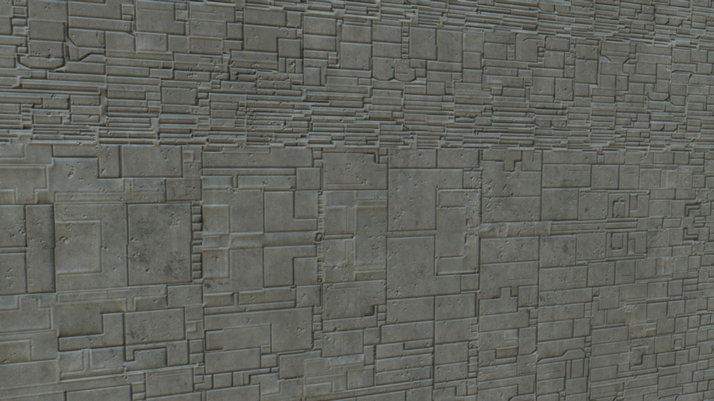 PrintedCement01 PBR Material