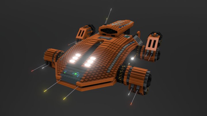 Starmade - UENSA Hefay 3D Model