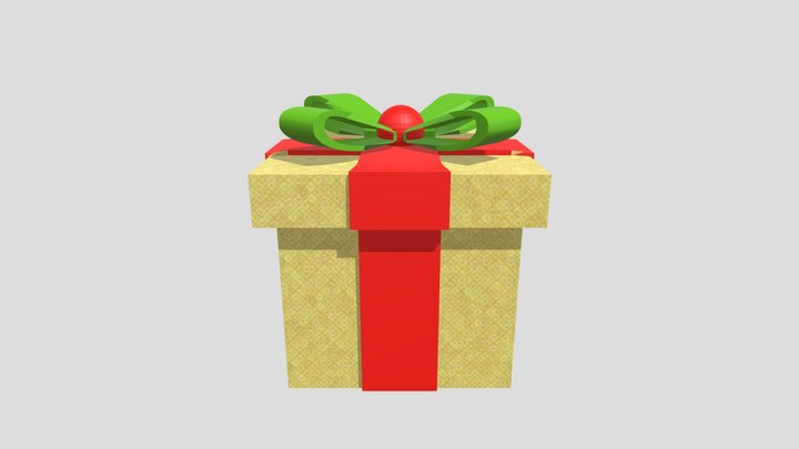 Gift Box 3D Model