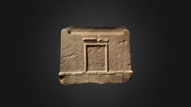 Architectural Stela 3D Model