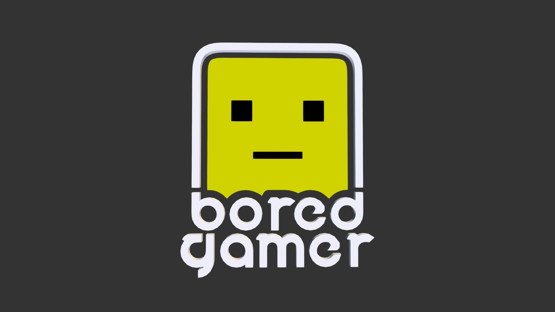 Bored Gamer 3D Logo