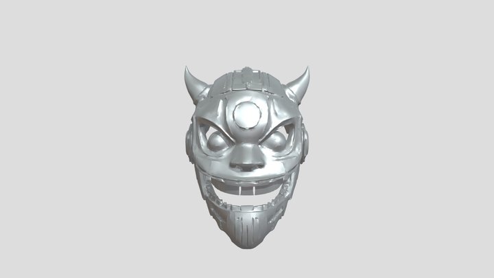 mask with an open structure 3D Model