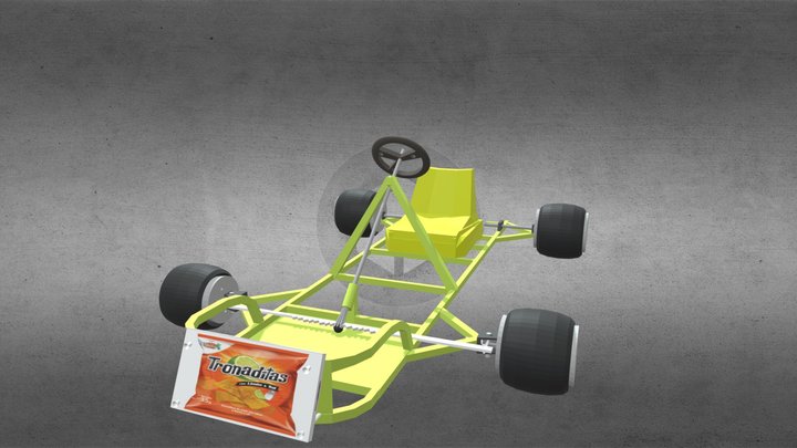 Solid Works GoKart 3D Model
