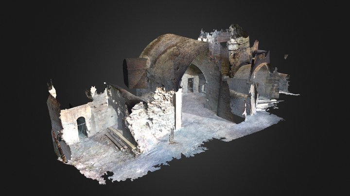 Bedlam Furnaces, Ironbridge 3D Model