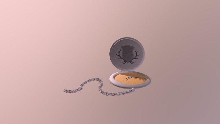 Pocket Watch 3D Model
