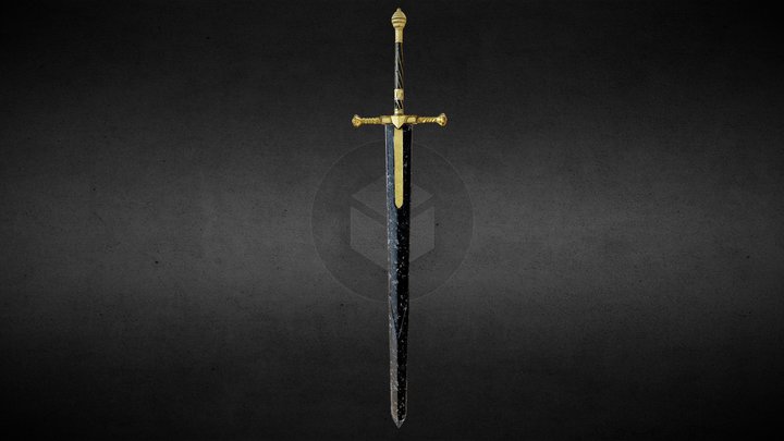 Ancient demons lost blade 3D Model
