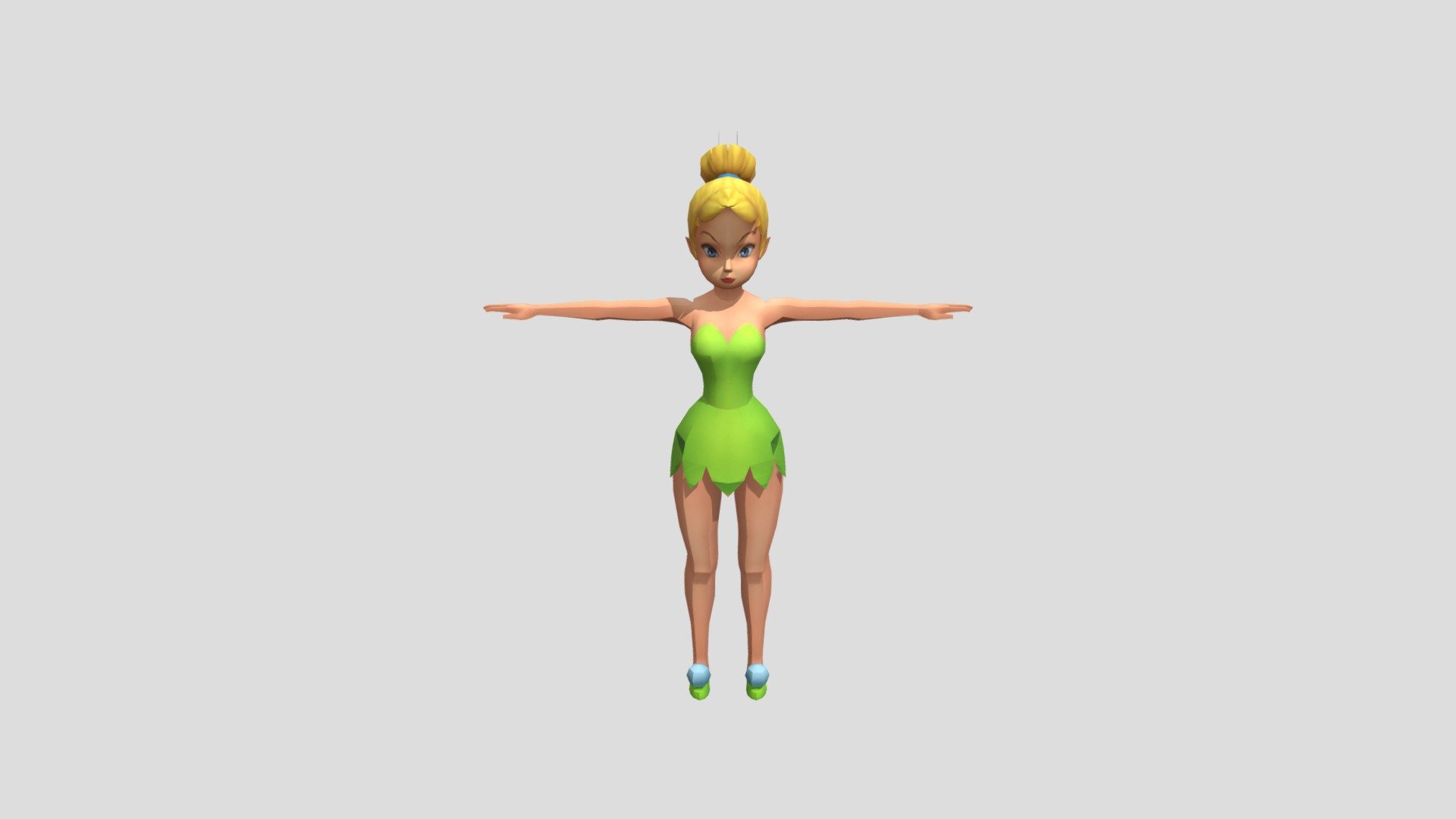 Tinkerbell - Download Free 3D model by Tigerar1 (@allanromanreyes ...