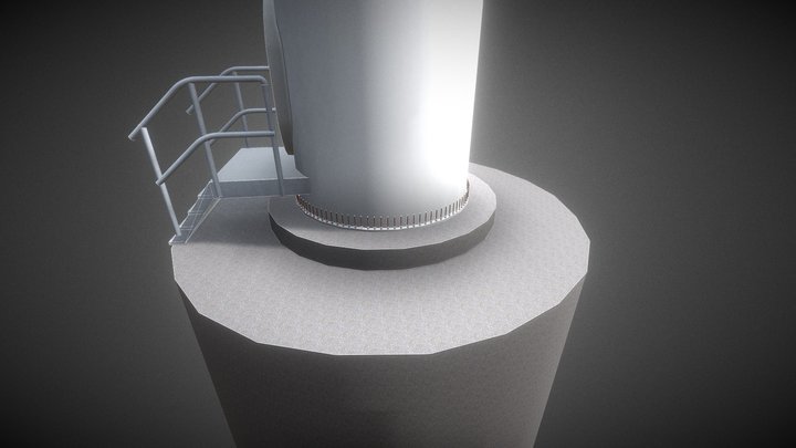 Wind Turbine 3D Model