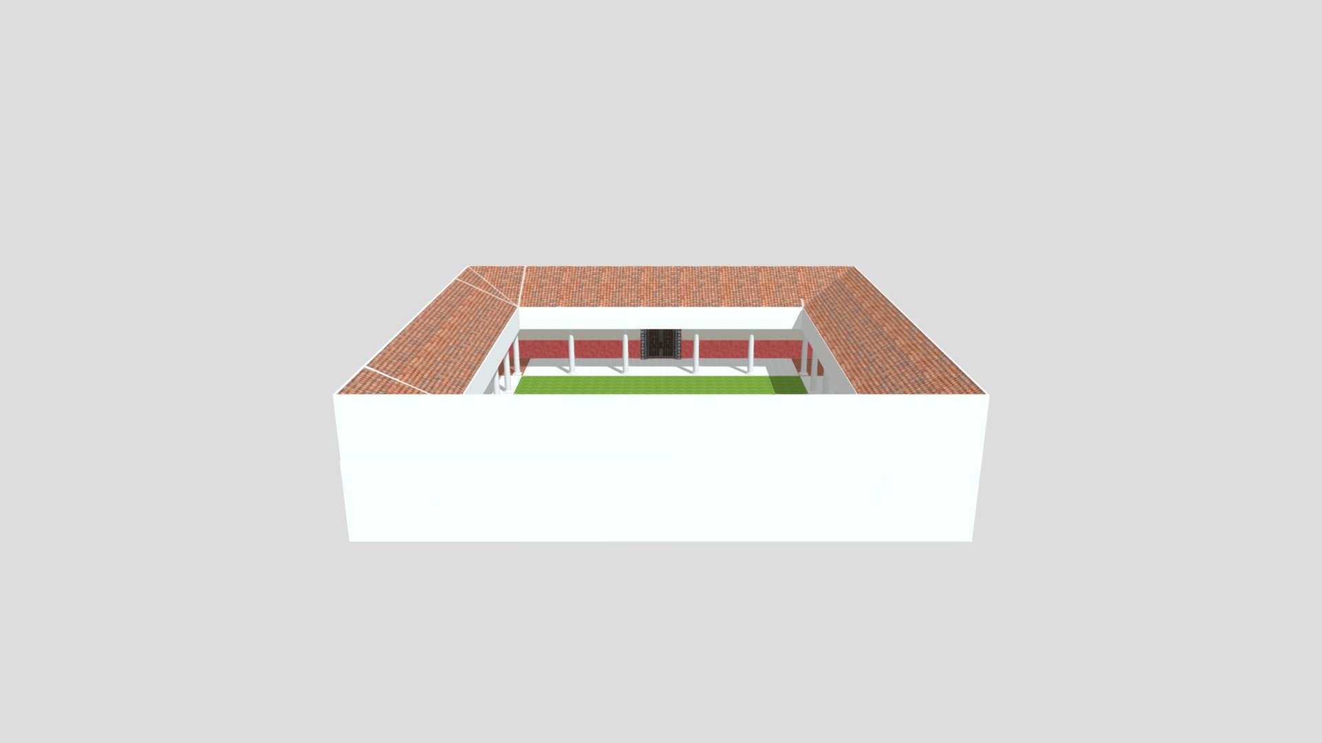 Roman Courtyard 3