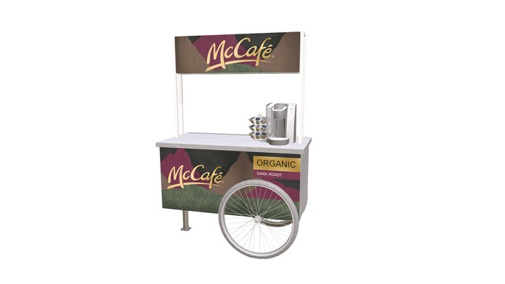 McCafe 3D Model
