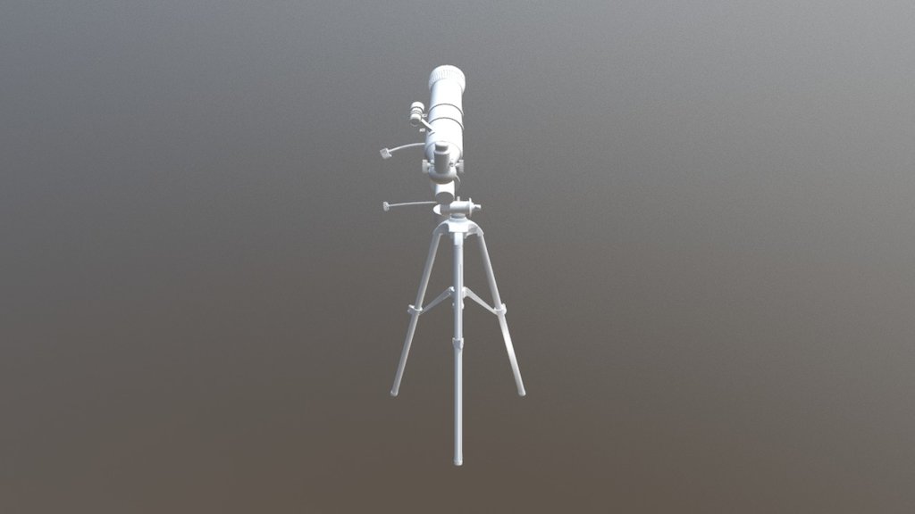 telescope - Download Free 3D model by kagrawal61 [564a328] - Sketchfab