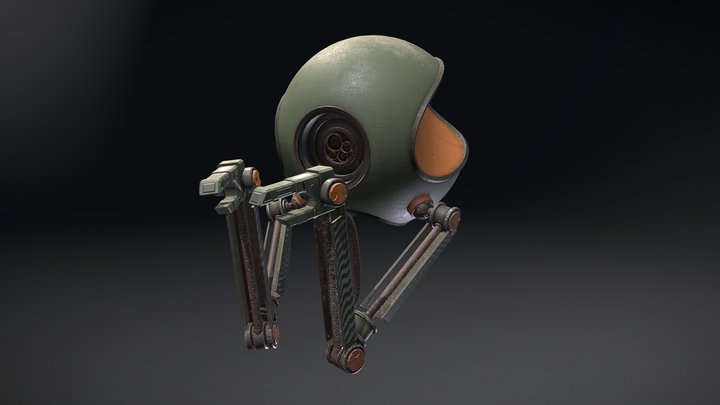Maintenance Drone 3D Model