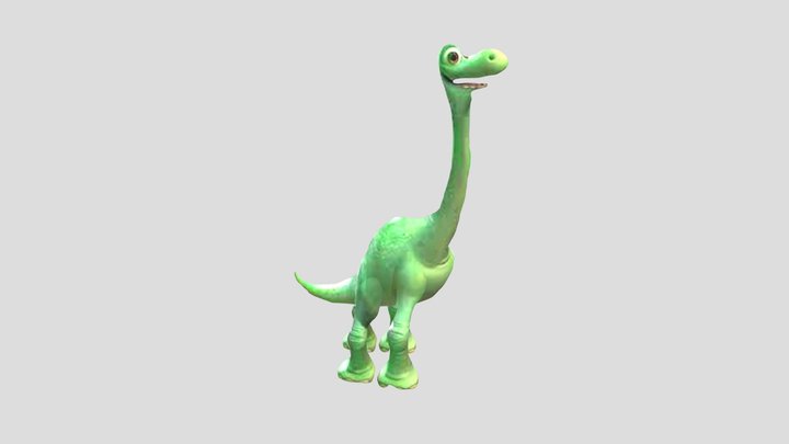 Arlo The Good Dinosaur www.free-3ds.com 3D Model