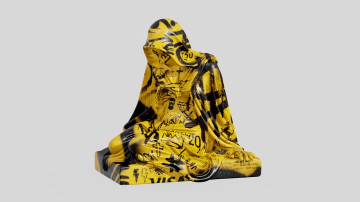 Graffiti Statue 3