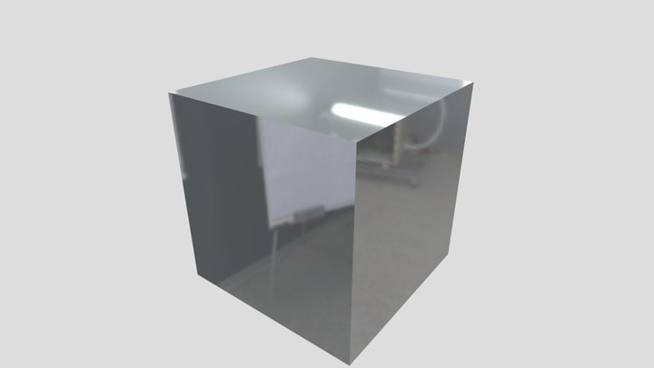 glass or reflection cube? 3D Model