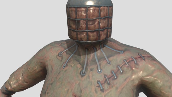 Horror meat man 3D Model