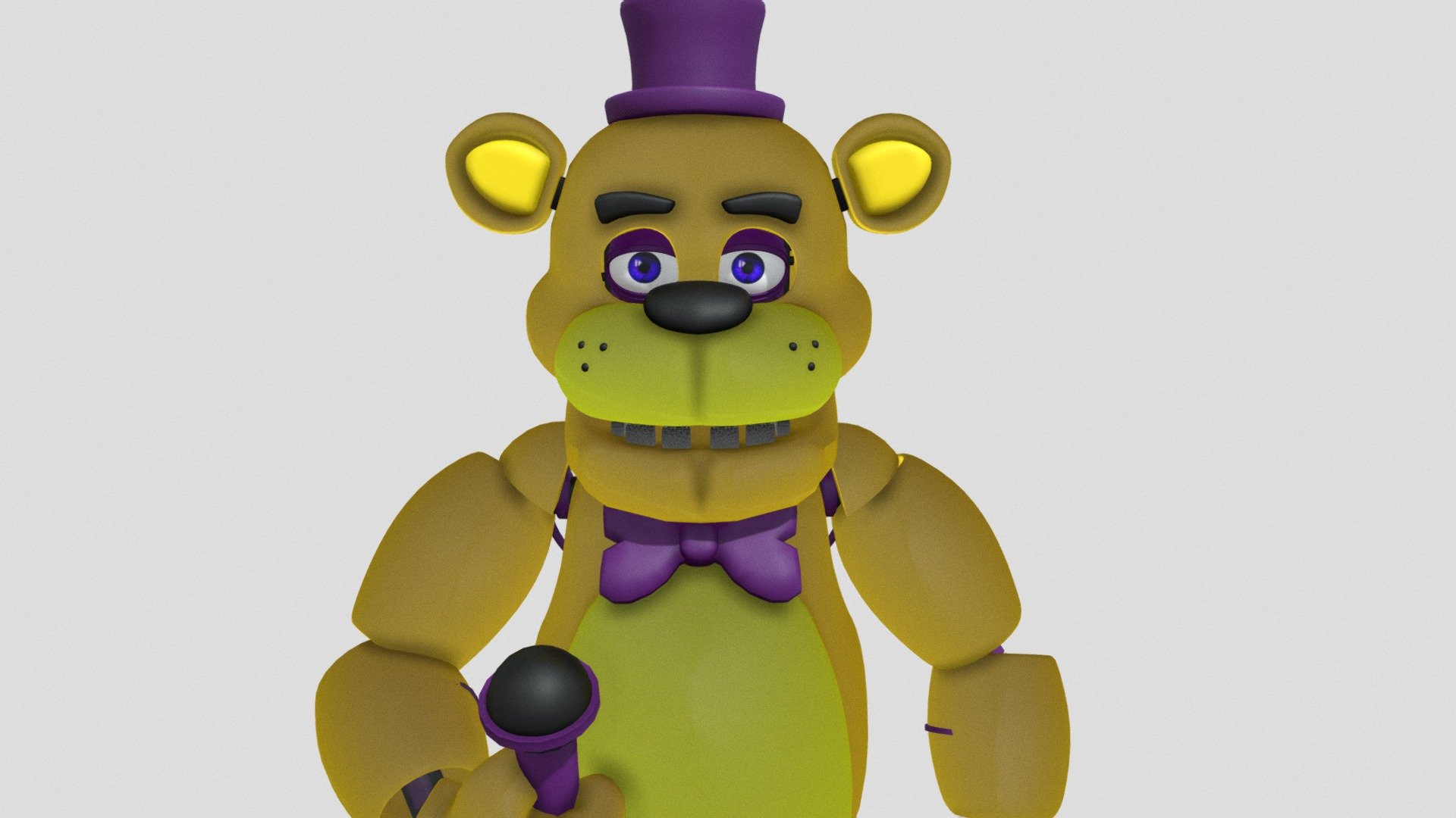 FredBear - Download Free 3D Model By MrSpringMen [5650ce4] - Sketchfab