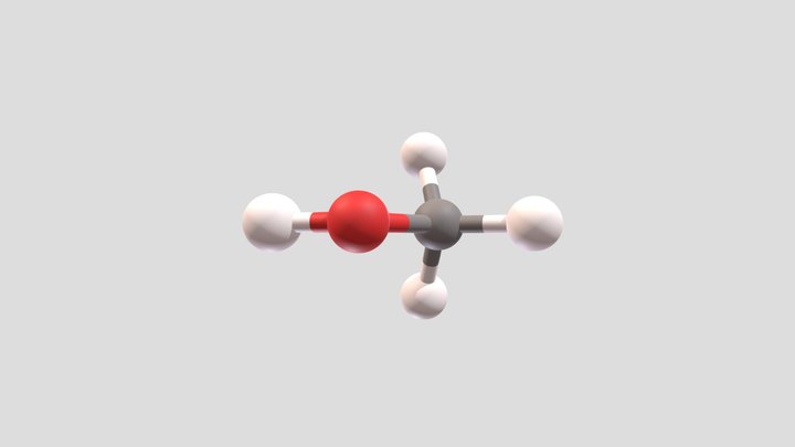 METHANOL 3D Model
