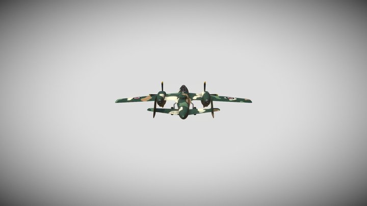 P-50M Skyhawk 3D Model