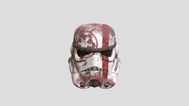 Special Forces Imperial Stormtrooper Helmet 3D Model